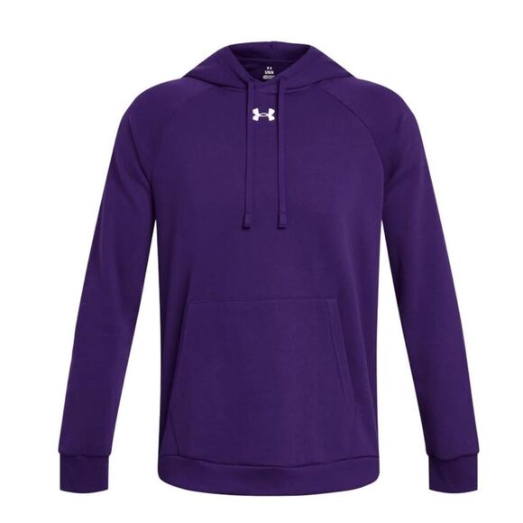 Under Armour Men's Rival Fleece Hoodie Purple NEW w/ Tag Size 3XL